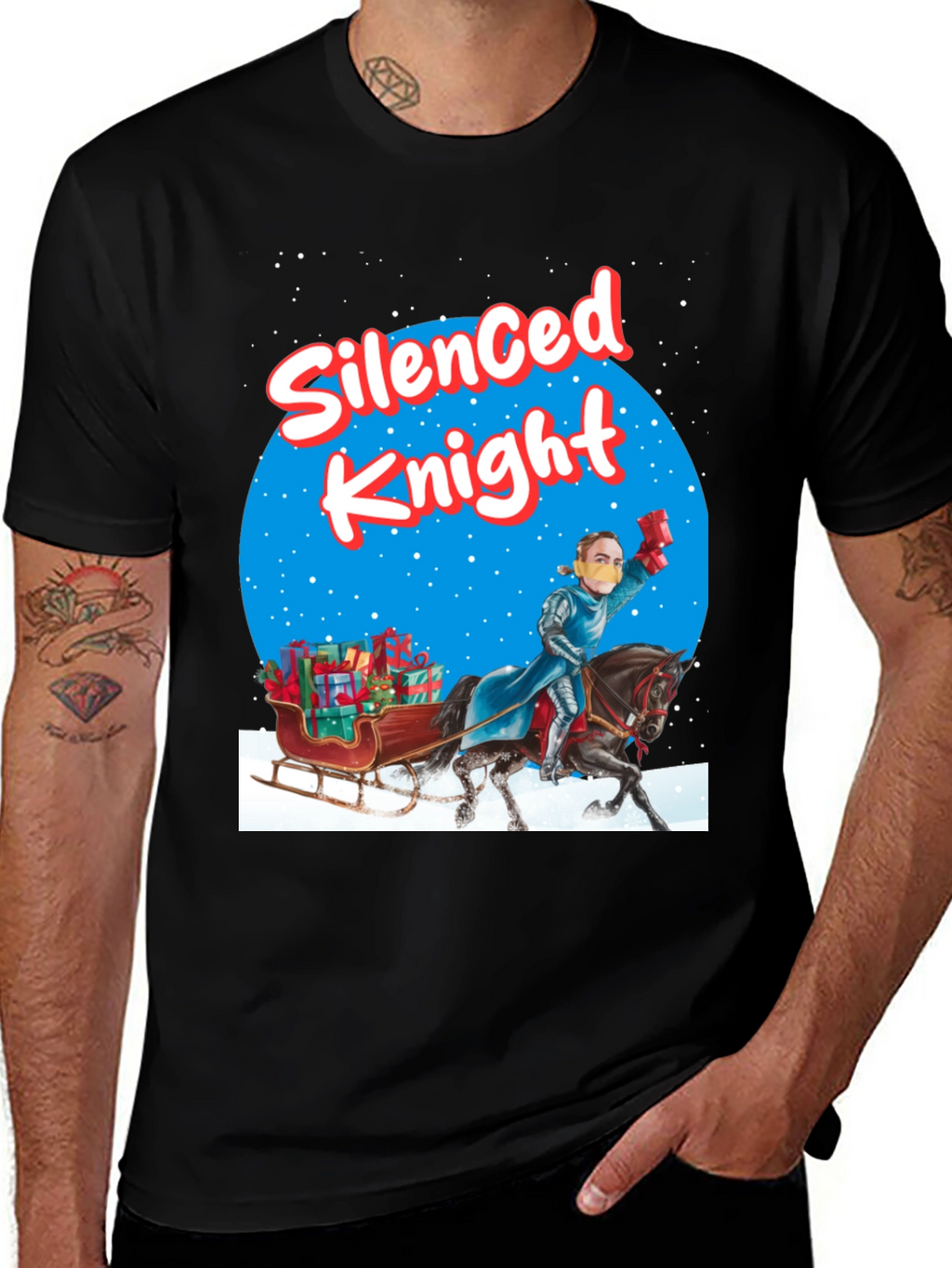 Silenced Knight Holiday T-Shirt
