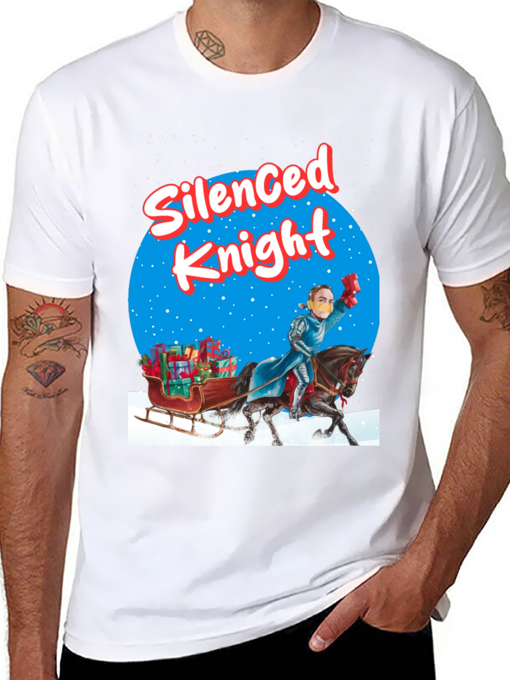 Silenced Knight Holiday T-Shirt