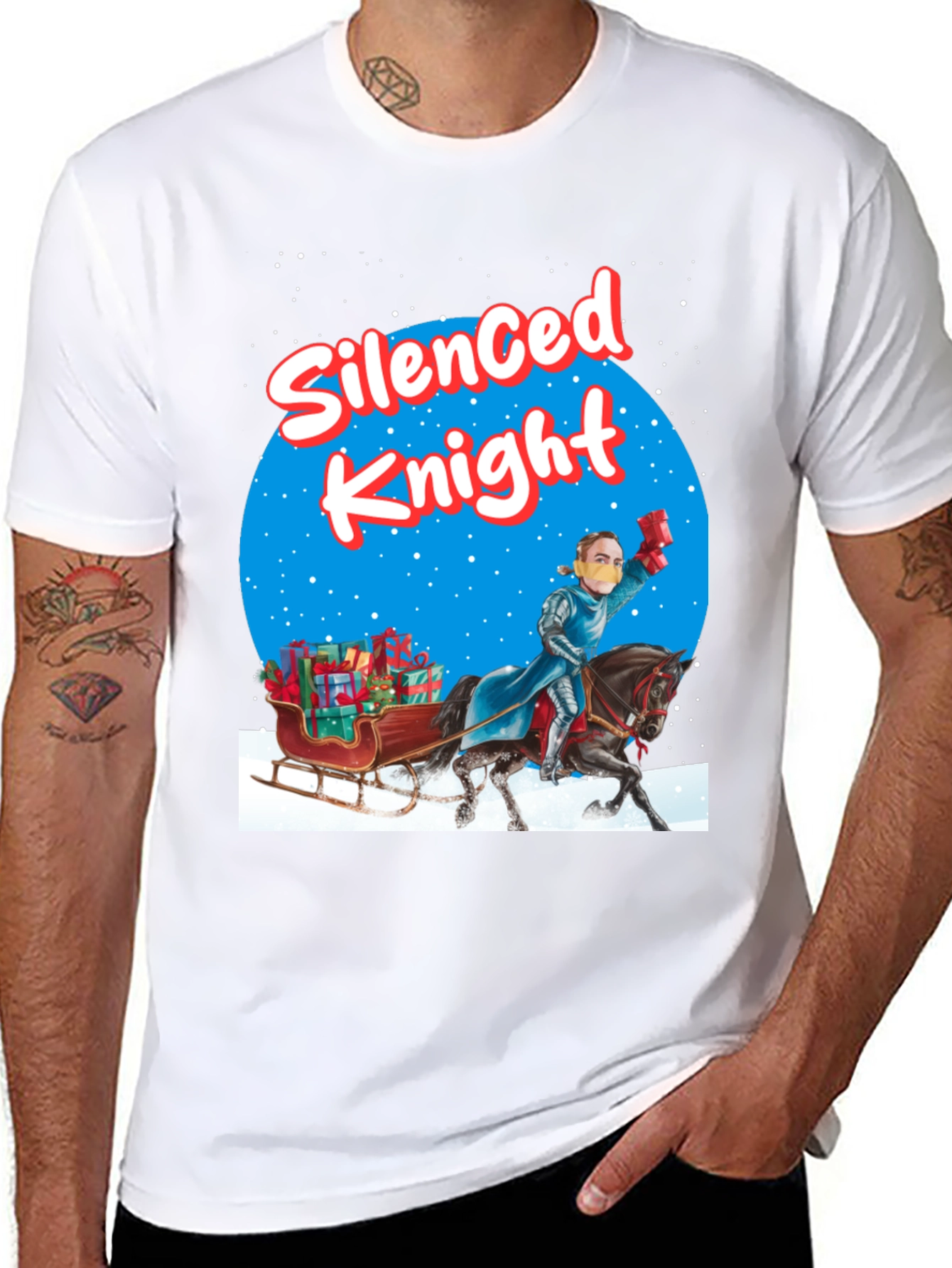 Silenced Knight Holiday T-Shirt