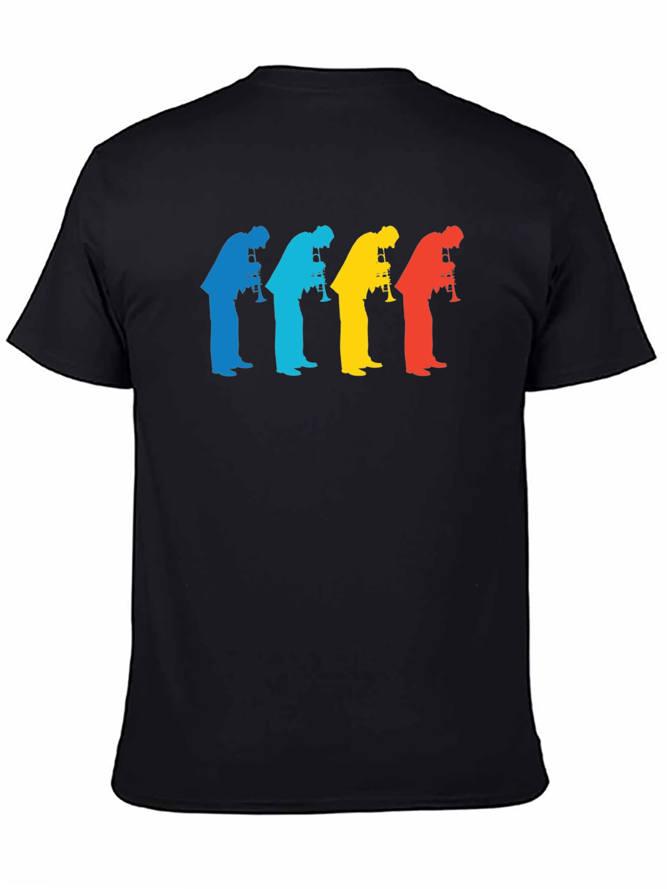Vintage Style Trumpet Player T-Shirt