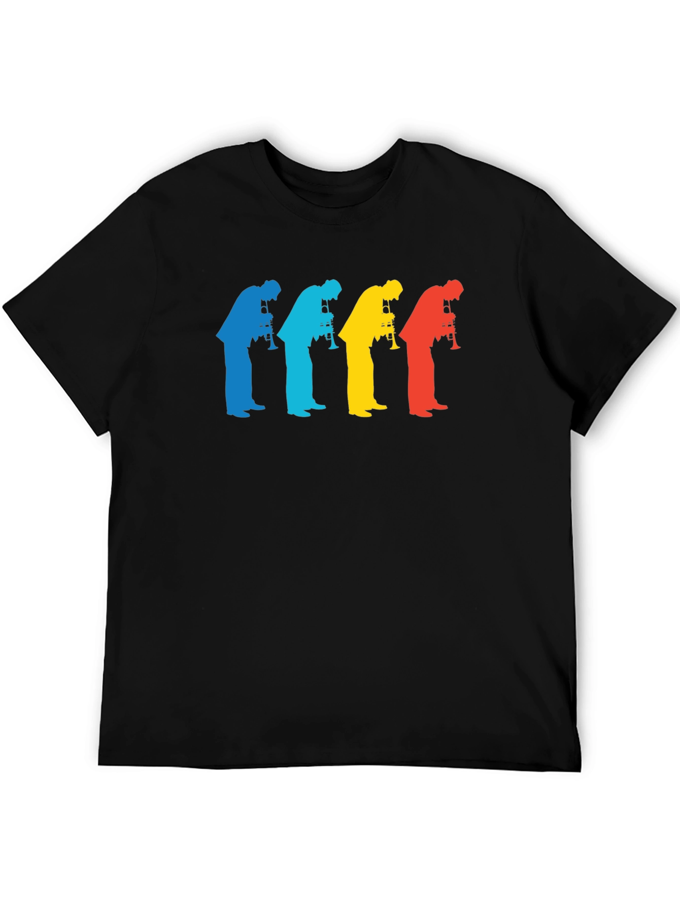 Vintage Style Trumpet Player T-Shirt