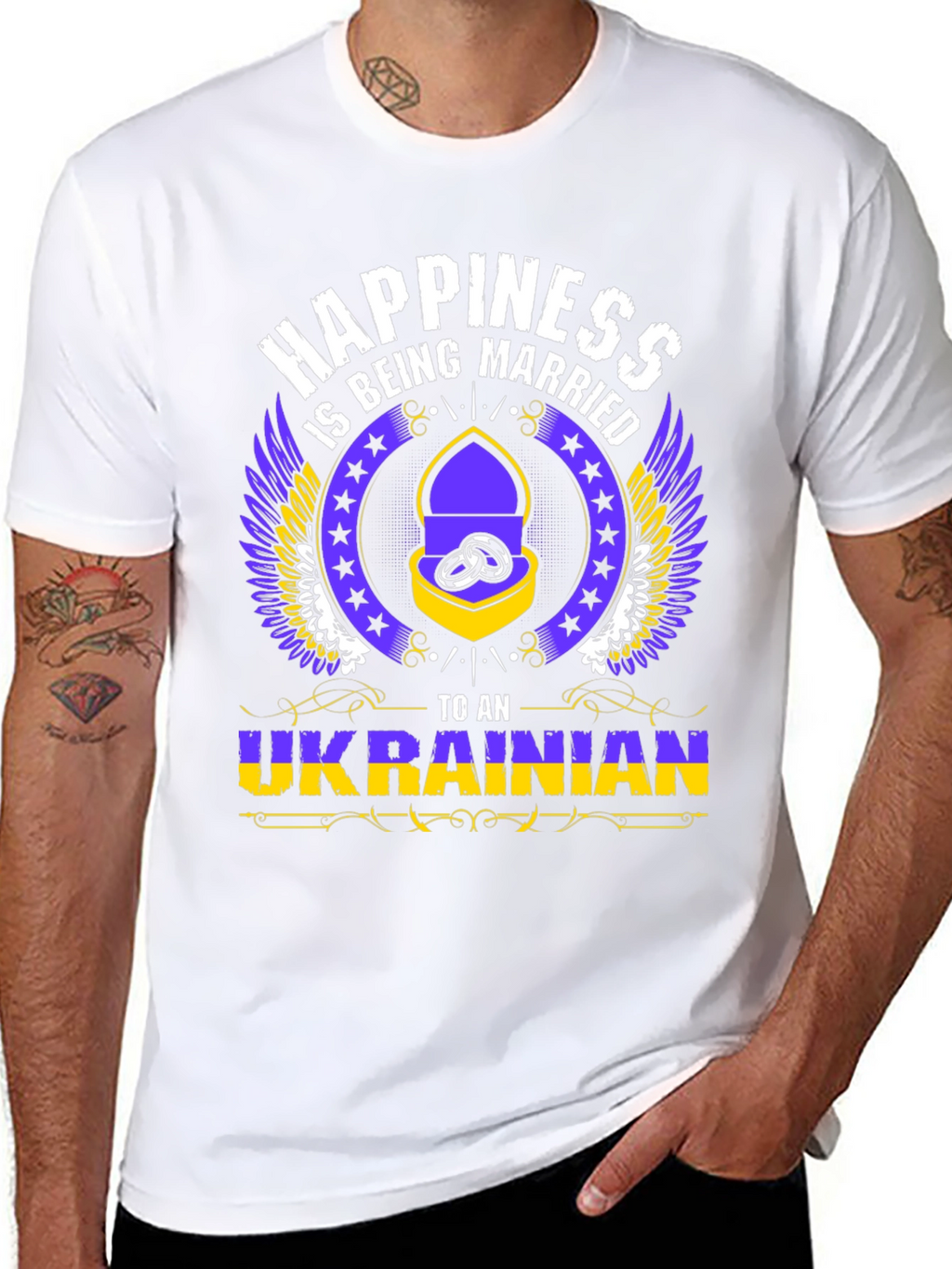 Happiness Being Married To An Ukrainian T-Shirt