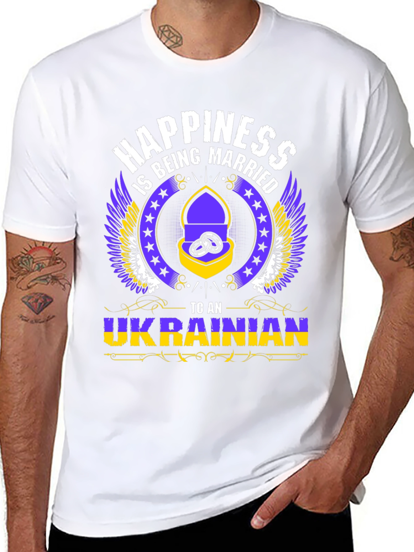Happiness Being Married To An Ukrainian T-Shirt