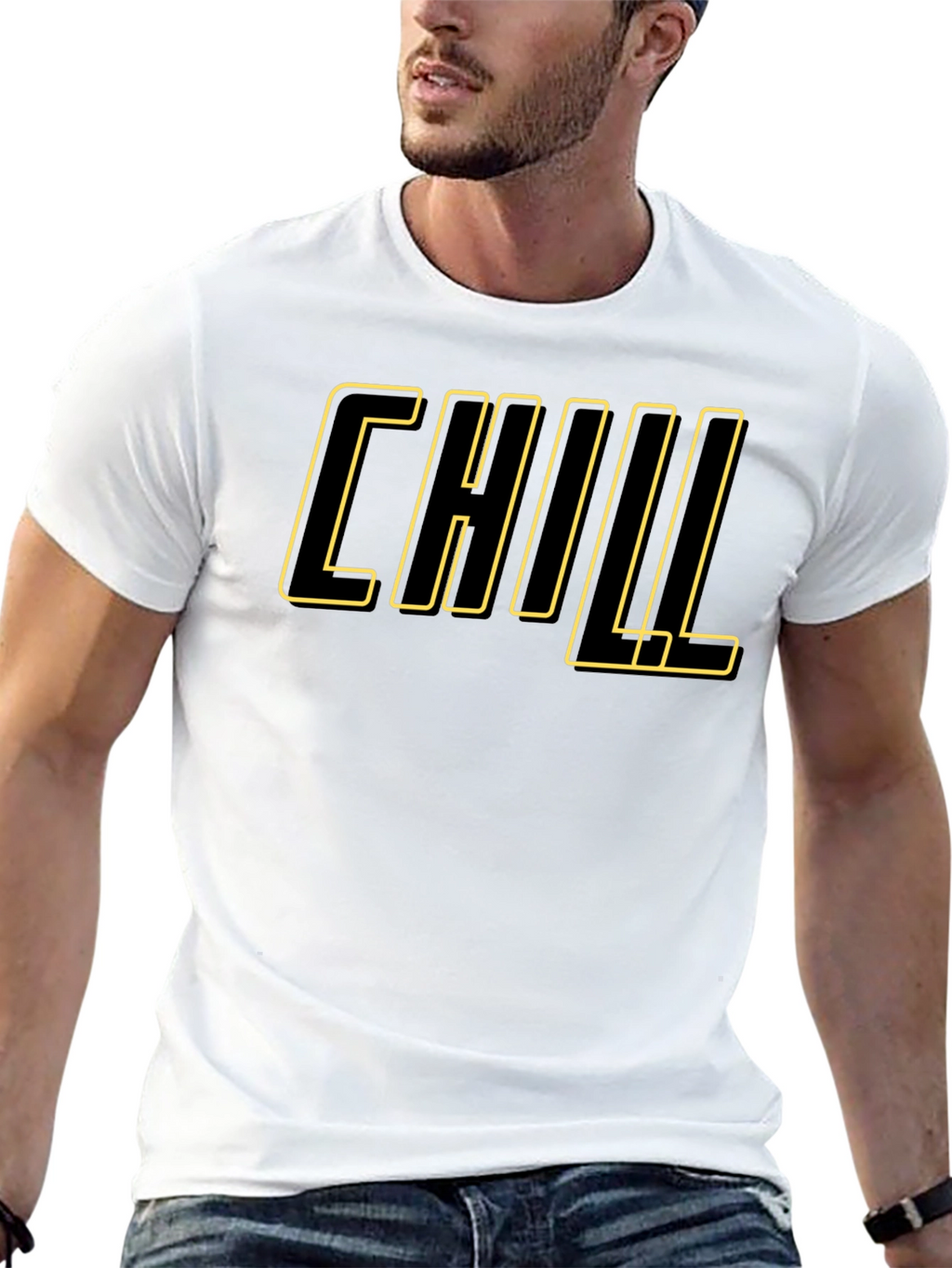Chill Graphic Tee - Relaxed Vibe