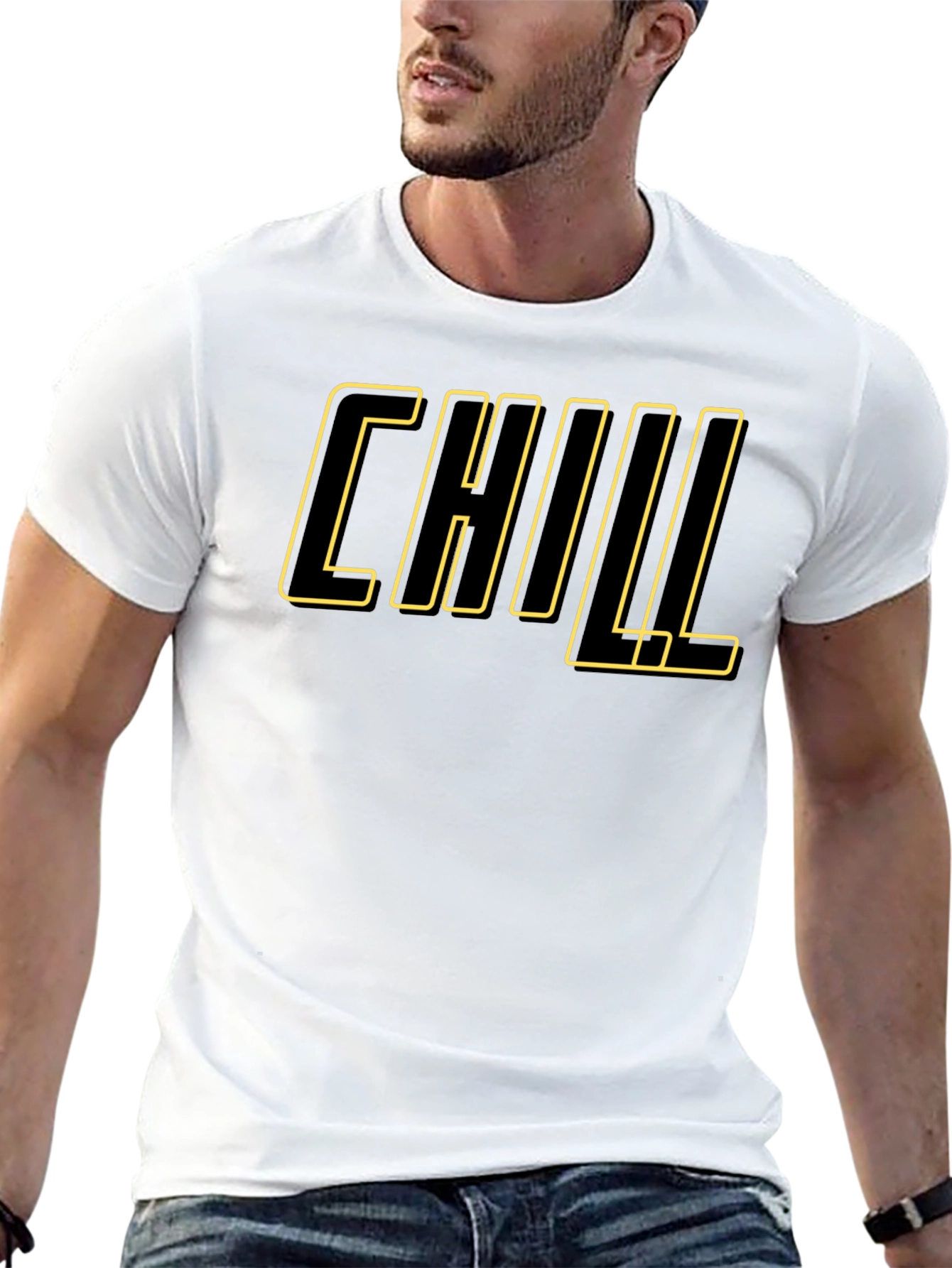 Chill Graphic Tee - Relaxed Vibe