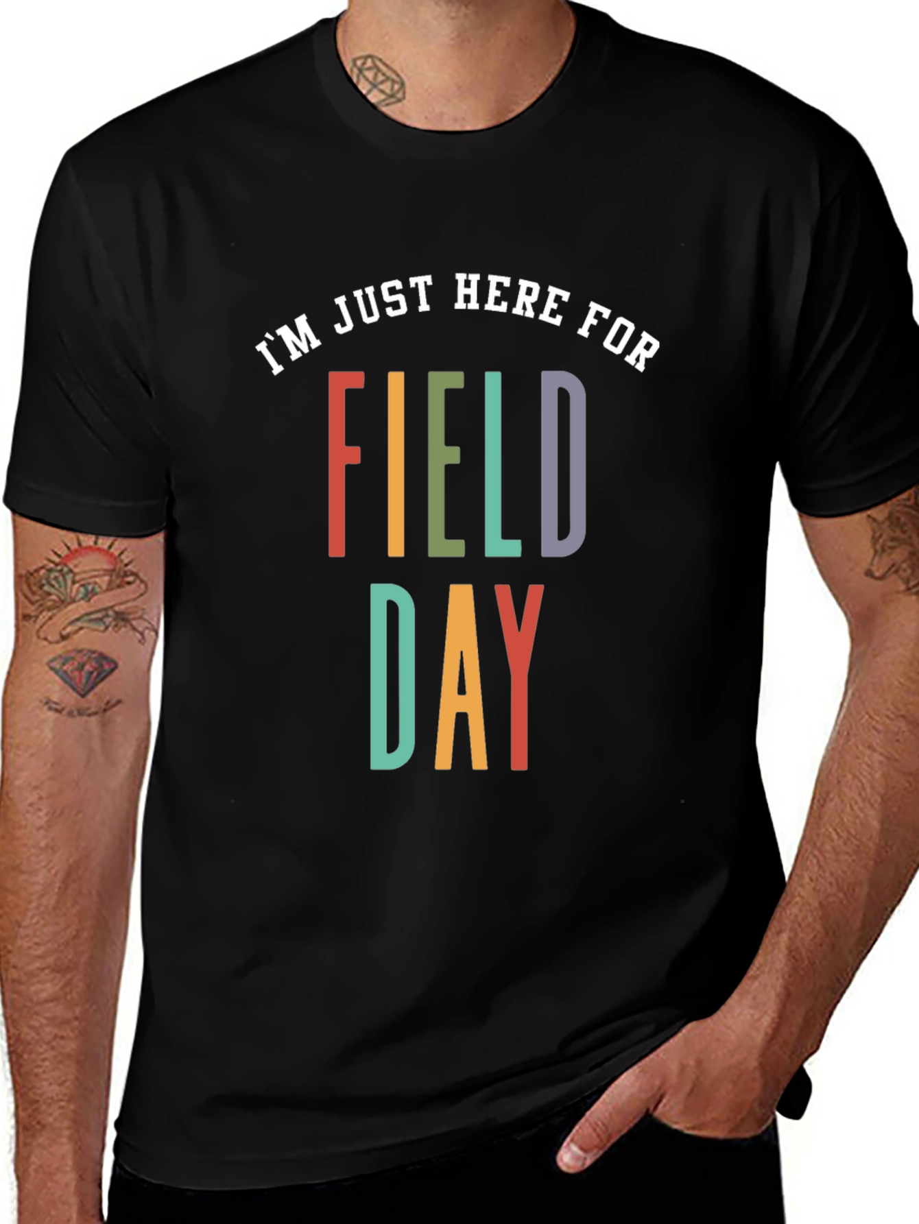 Field Day T-Shirt - Colorful Graphic Tee