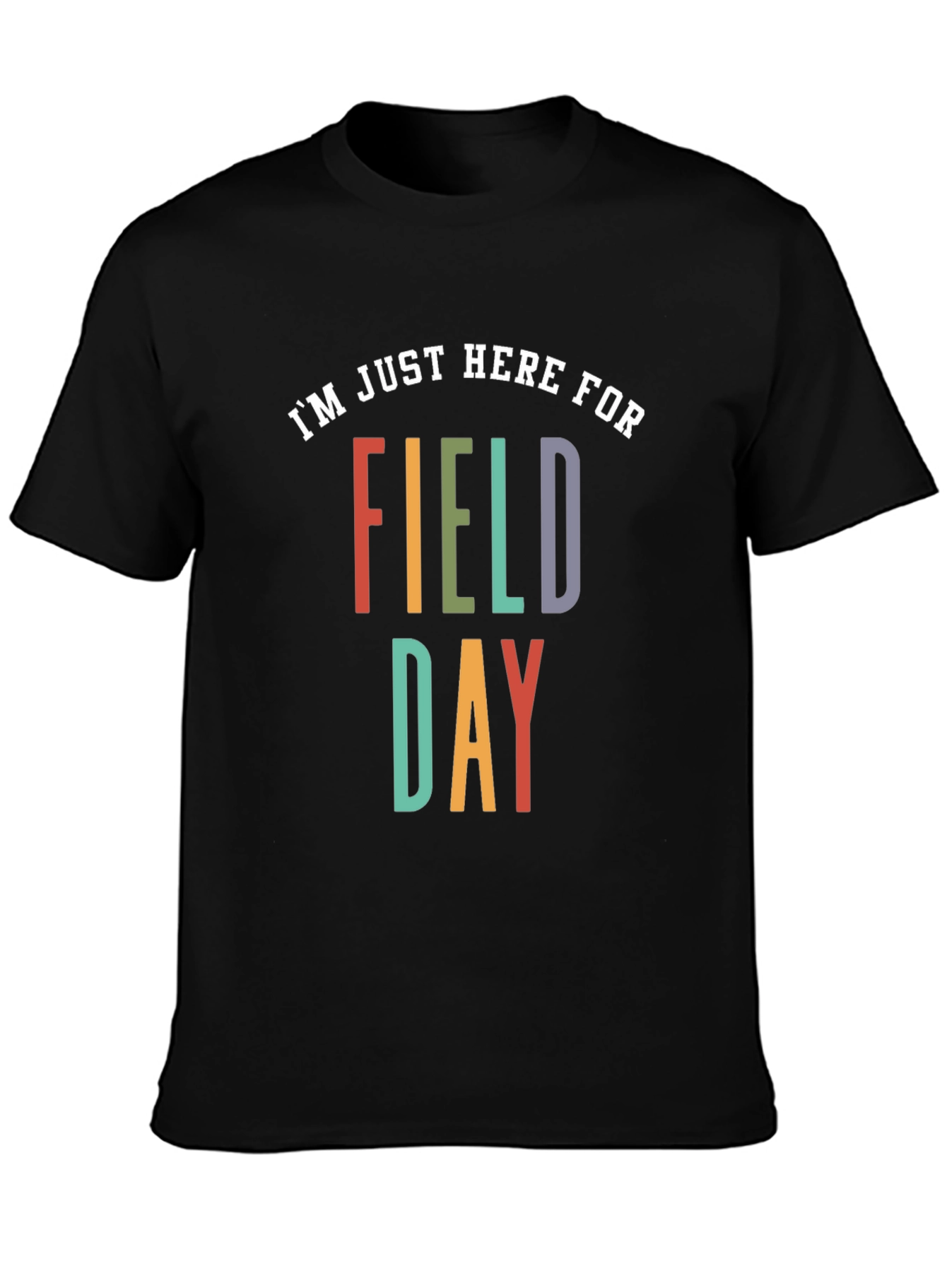 Field Day T-Shirt - Colorful Graphic Tee