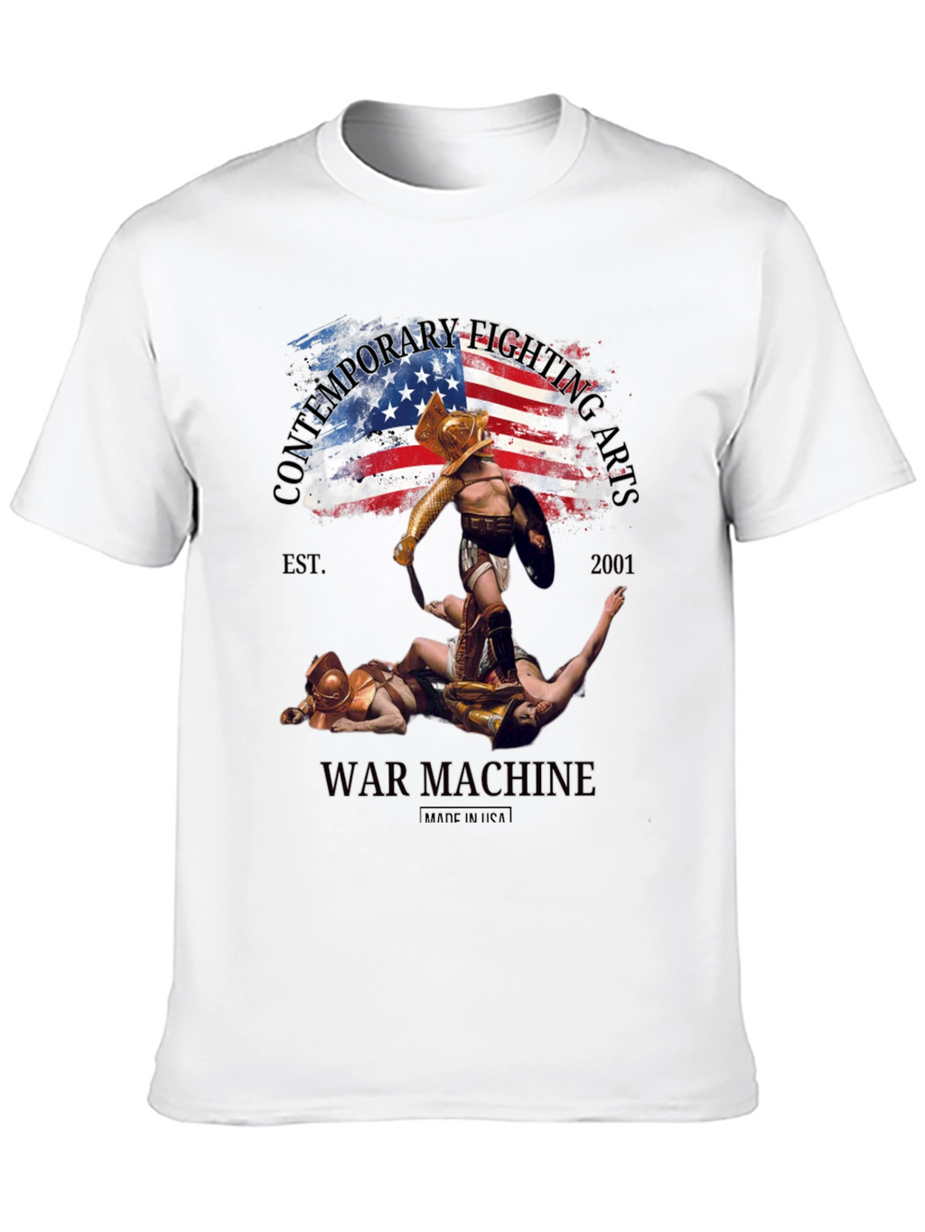 War Machine Fighting Arts Black T-Shirt