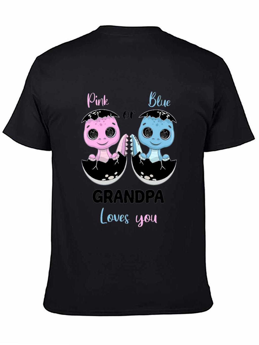 Grandpa Loves You Gender Reveal T-Shirt