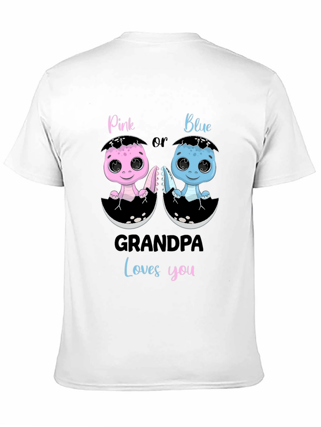 Grandpa Loves You Gender Reveal T-Shirt