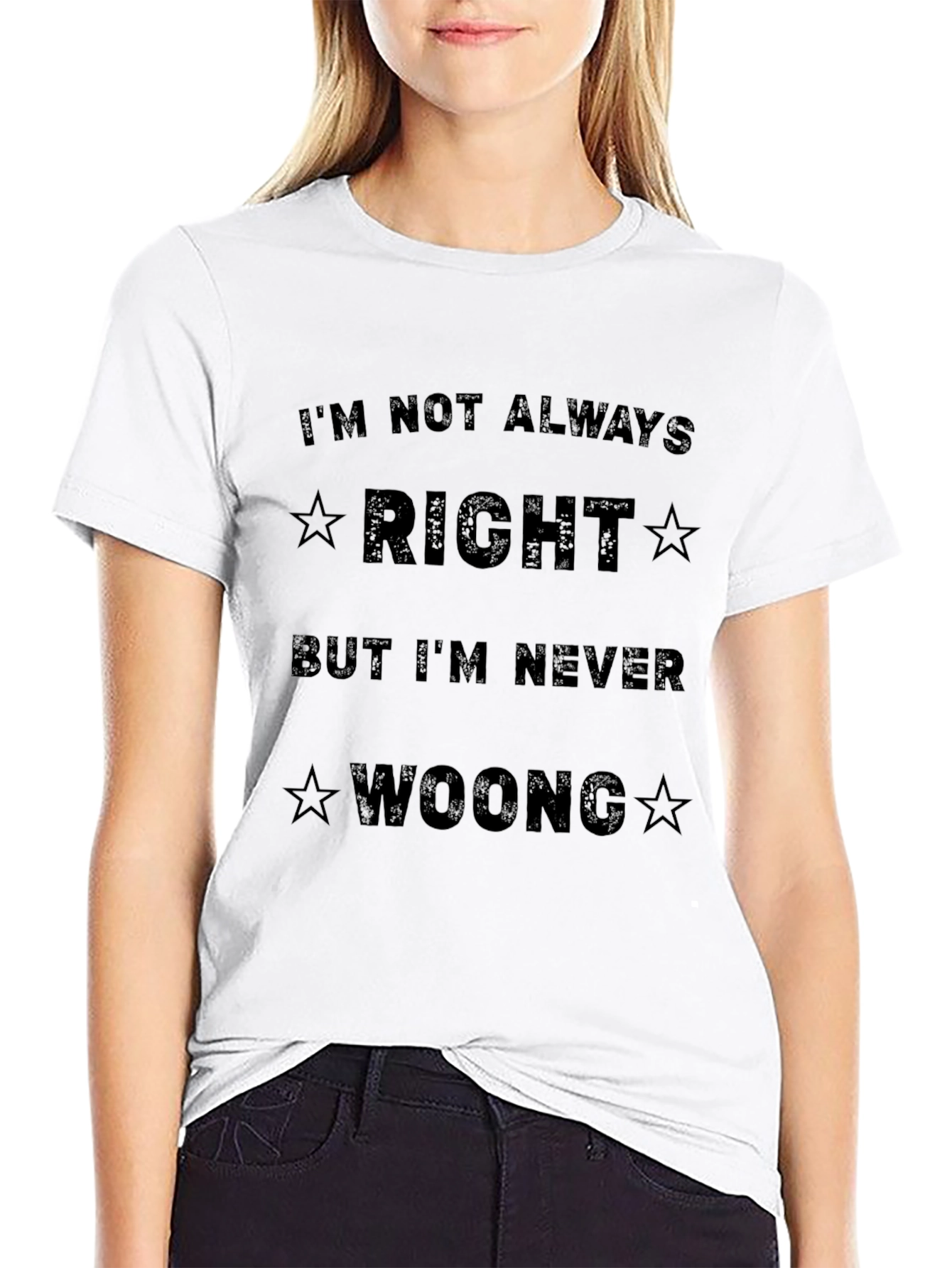 Funny Sarcastic T-Shirt - Im Not Always Right
