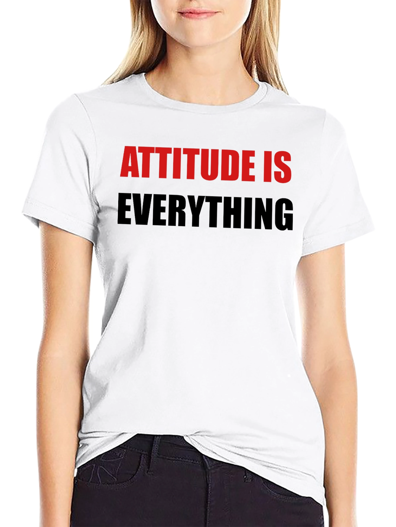 Attitude Is Everything Graphic T-Shirt