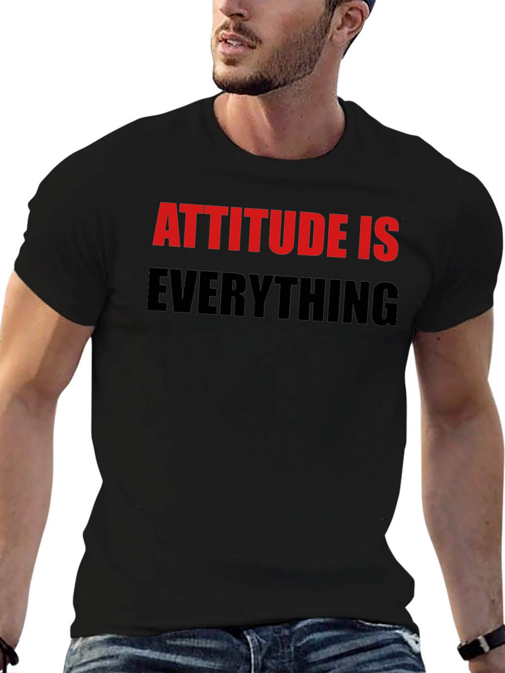 Attitude Is Everything Graphic T-Shirt