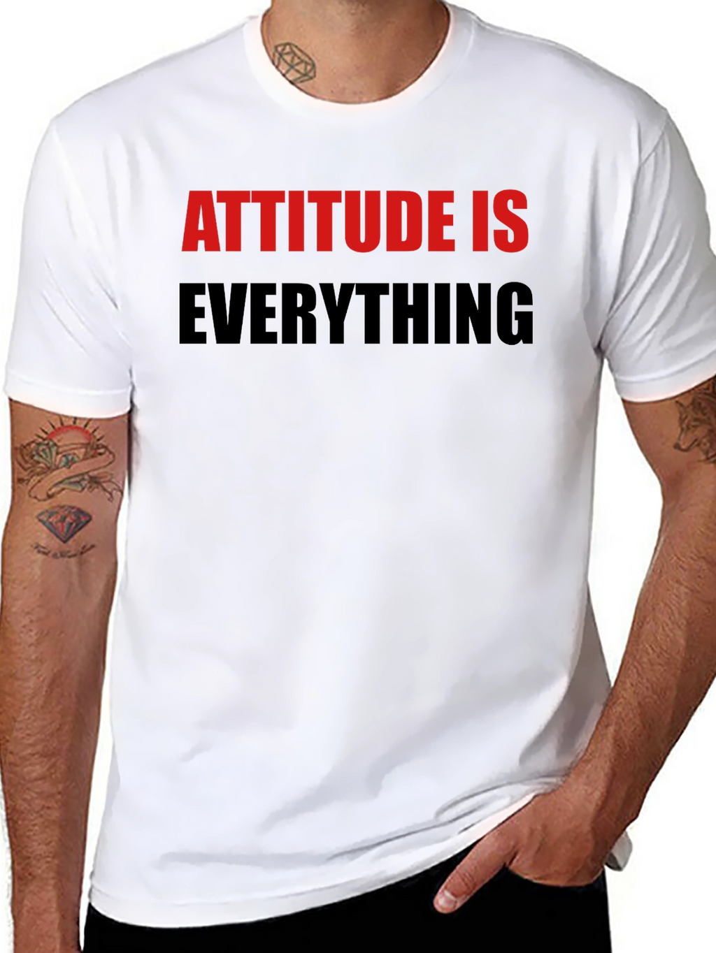 Attitude Is Everything Graphic T-Shirt