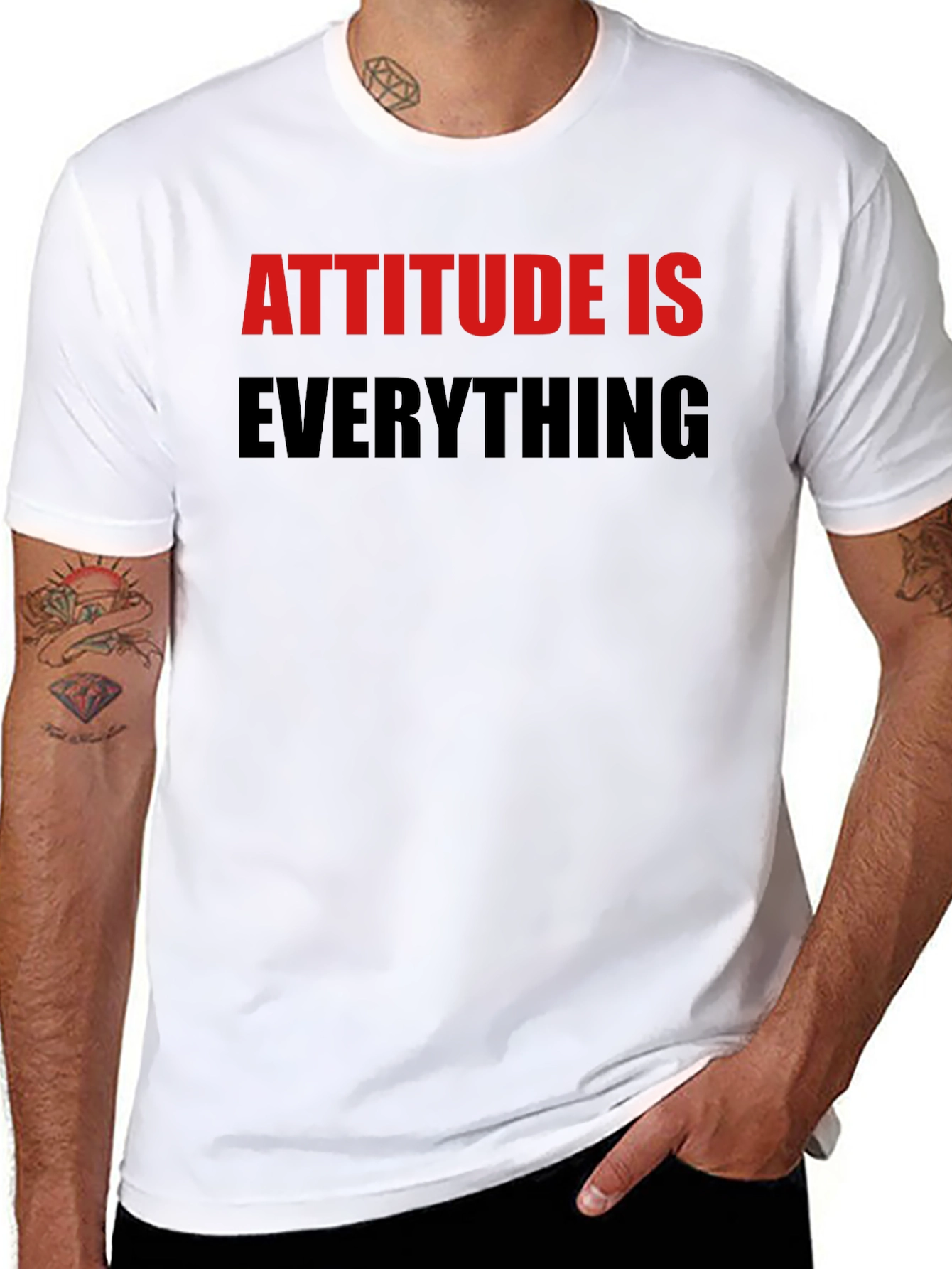 Attitude Is Everything Graphic T-Shirt