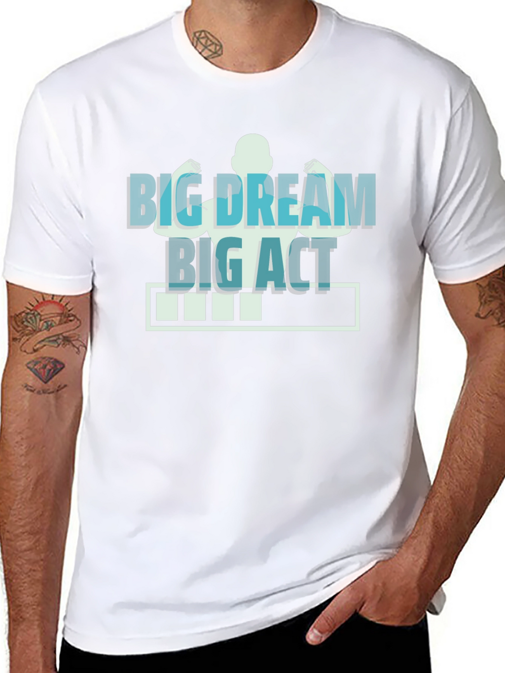 Big Dream Big Act Graphic T-Shirt