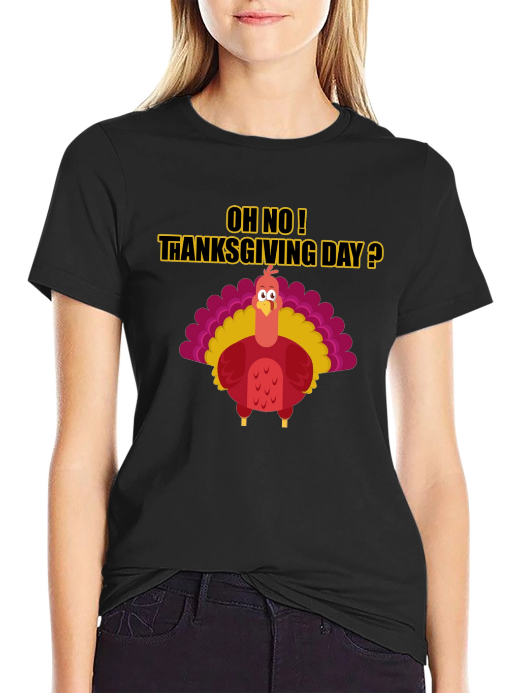 Thanksgiving Turkey Humor Graphic Tee