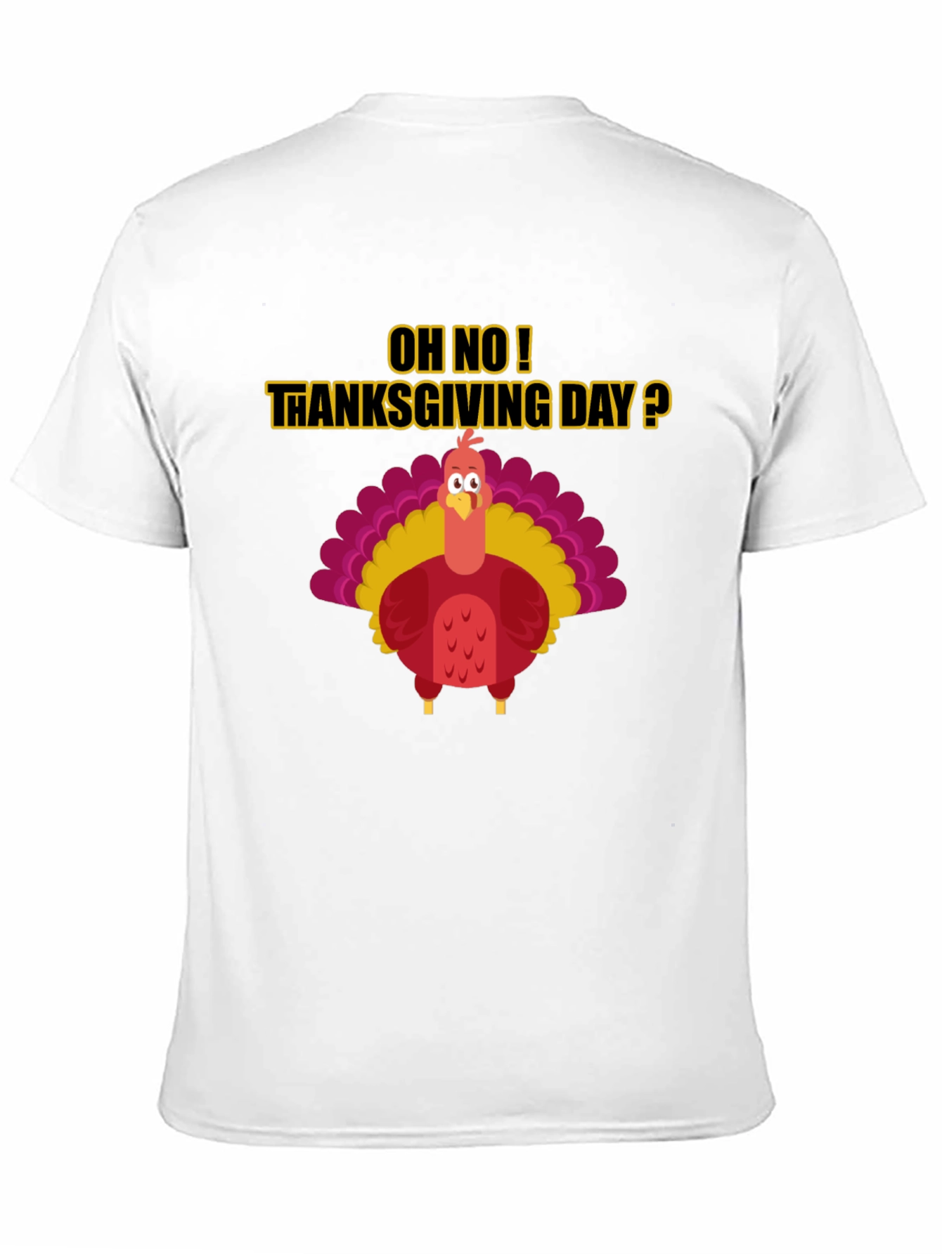 Thanksgiving Turkey Humor Graphic Tee