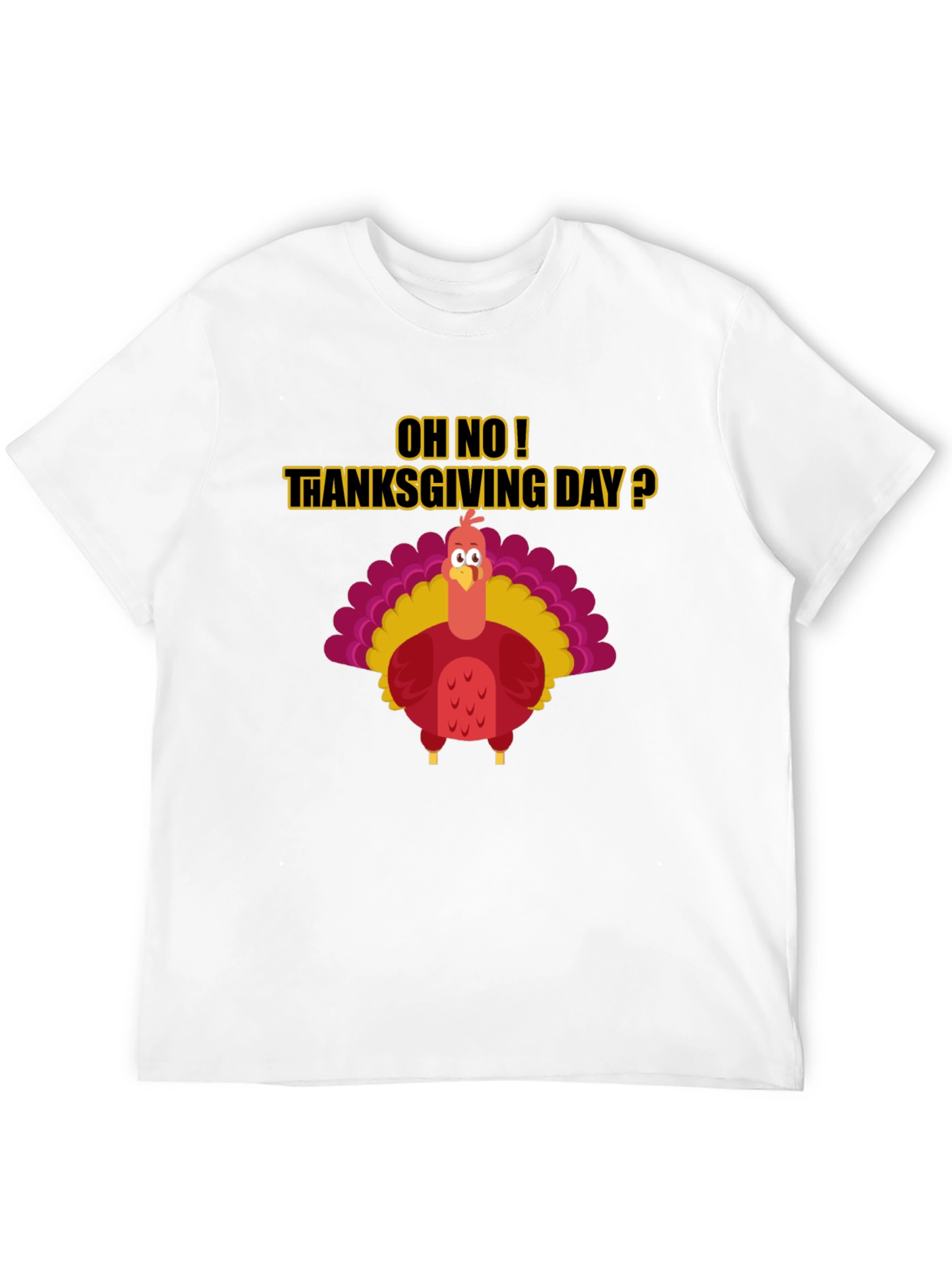 Thanksgiving Turkey Humor Graphic Tee