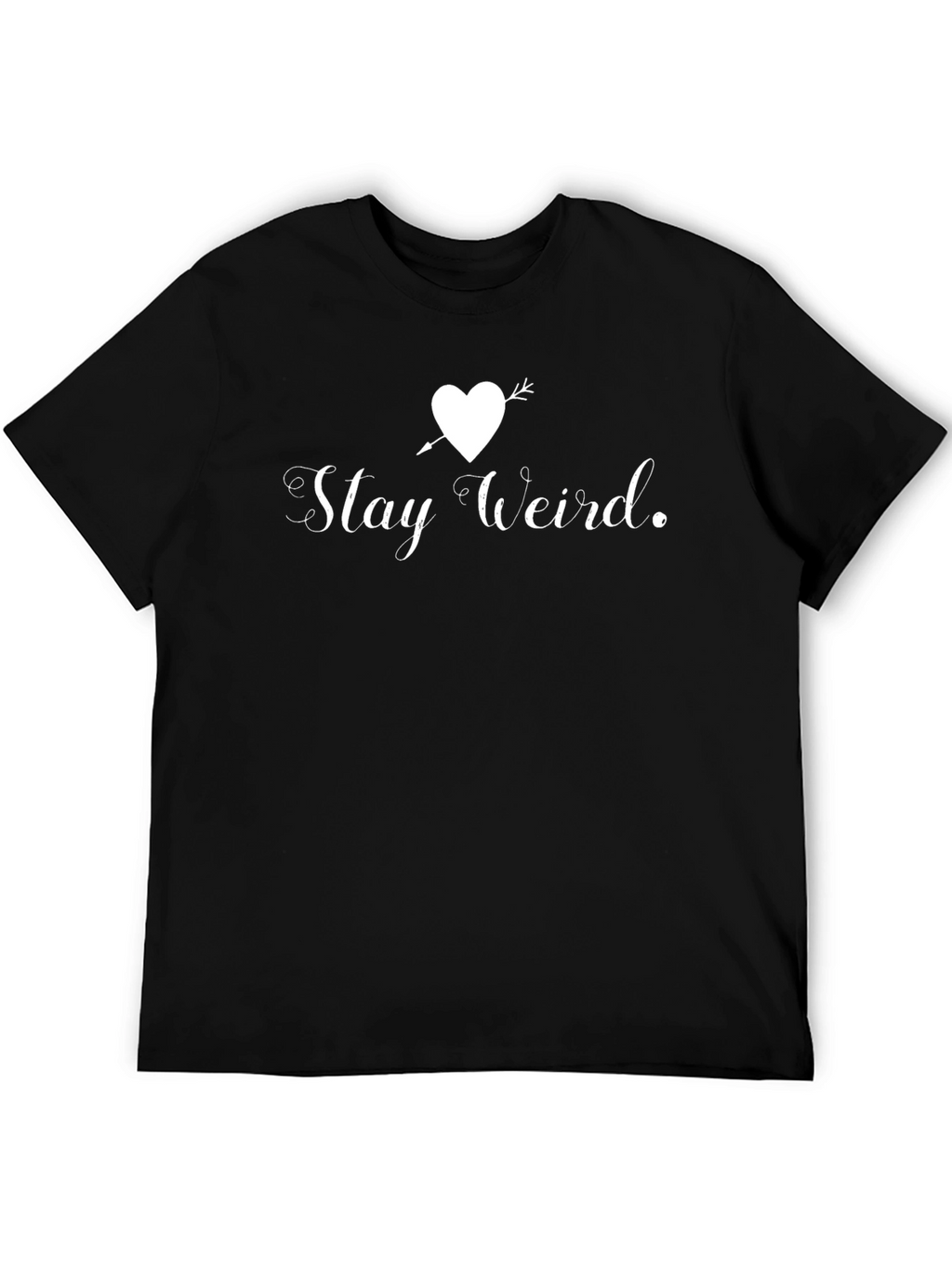 Stay Weird Heart Arrow Graphic Tee