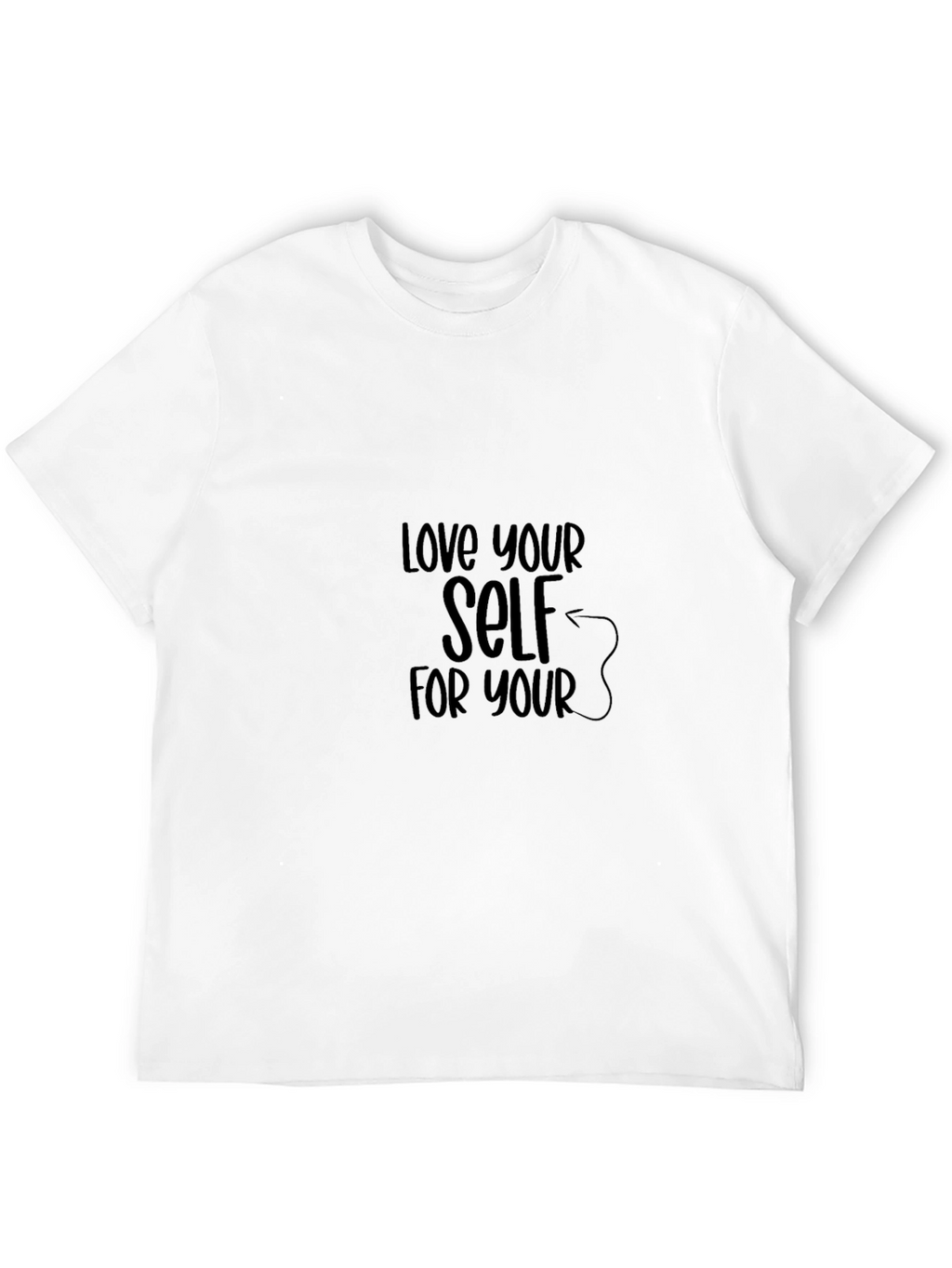 Love Yourself Black Tee - Unisex