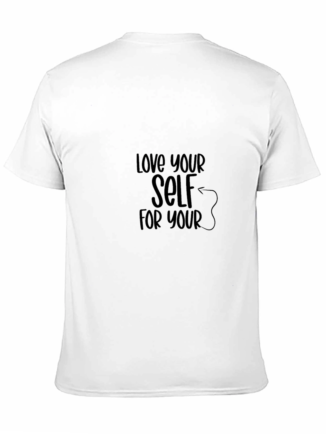 Love Yourself Black Tee - Unisex