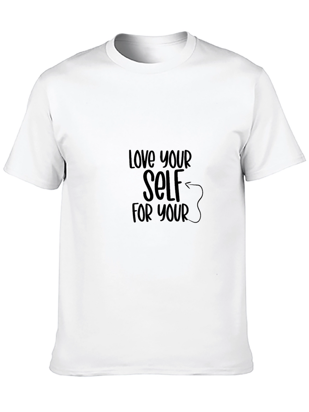 Love Yourself Black Tee - Unisex