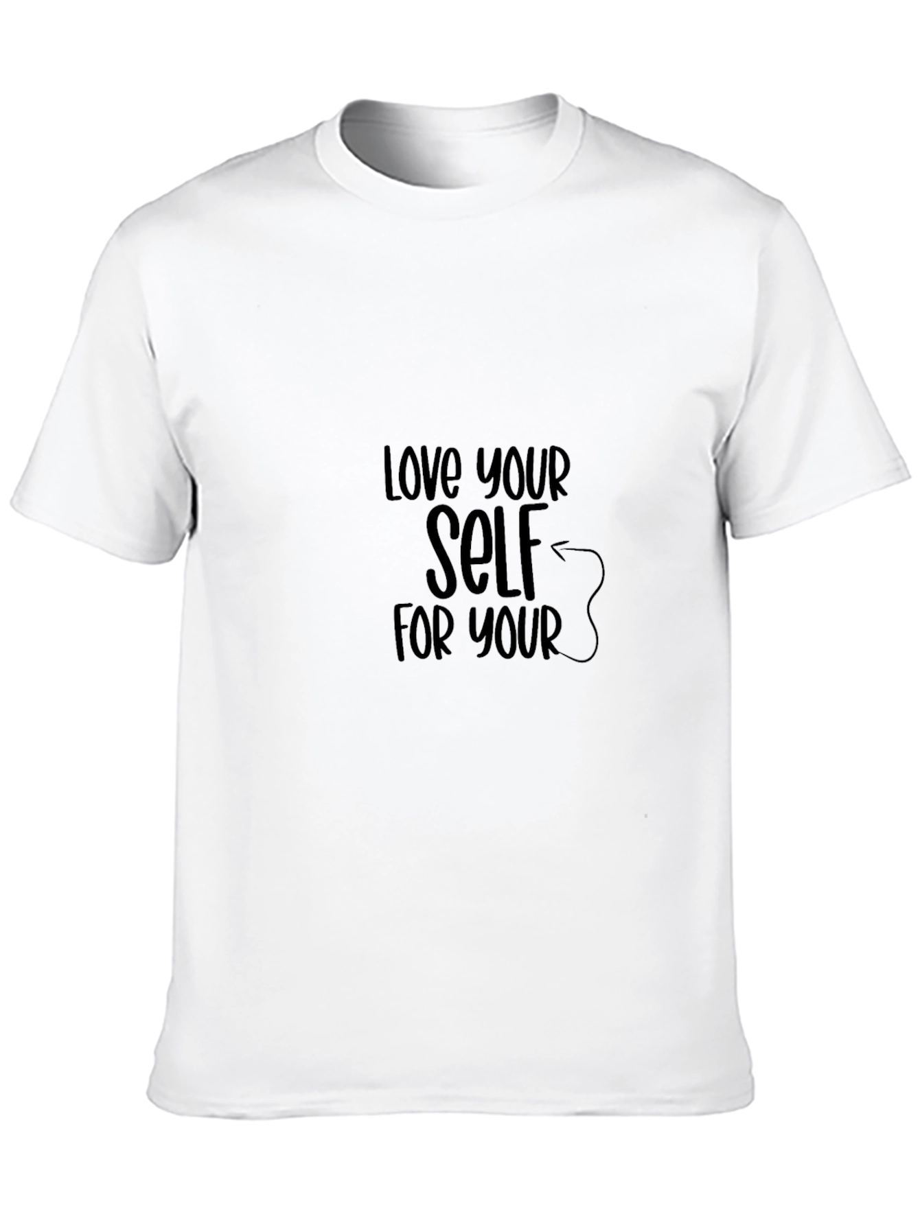 Love Yourself Black Tee - Unisex