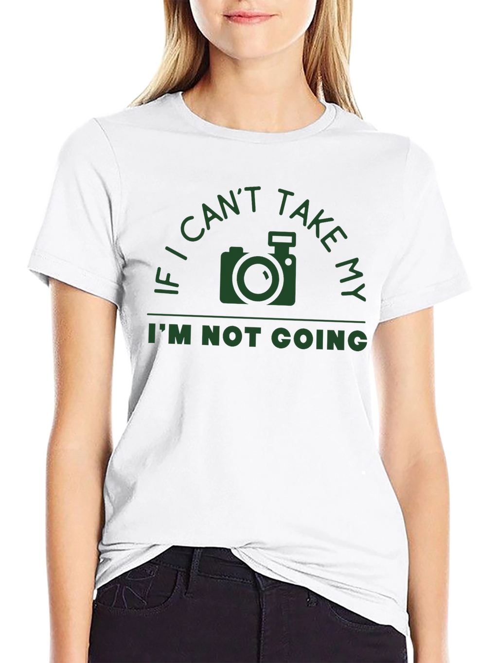 Photographer T-Shirt - If I Cant Take My Camera...