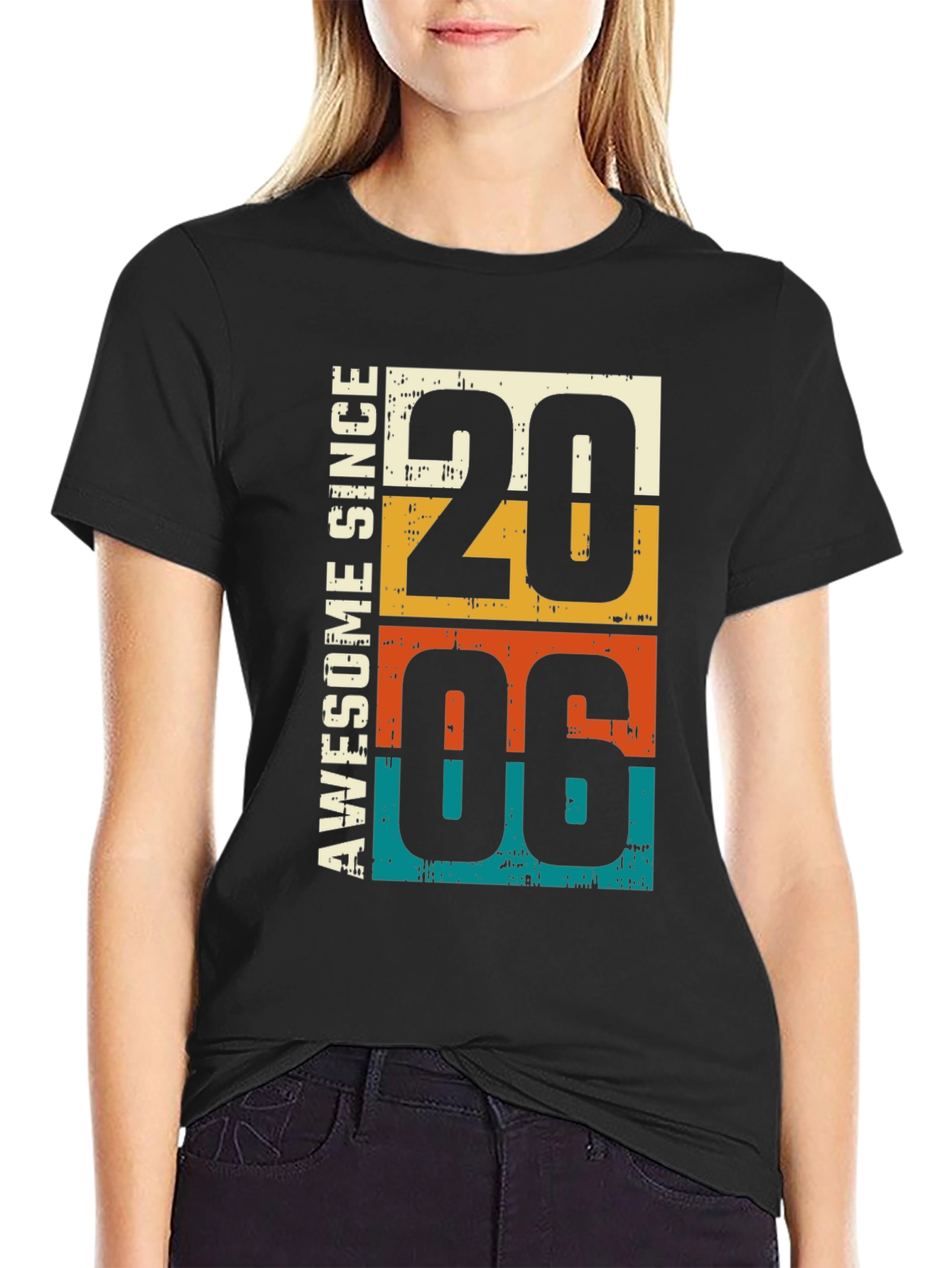 Awesome Since 2006 Vintage Style T-Shirt