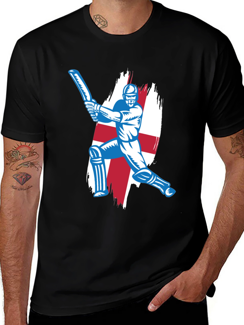 England Cricket Flag T-Shirt