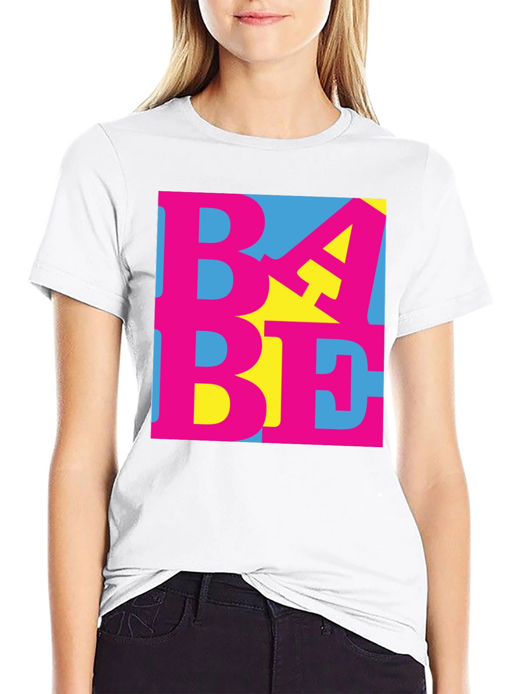 BA BE Graphic Tee - Bold Retro Design
