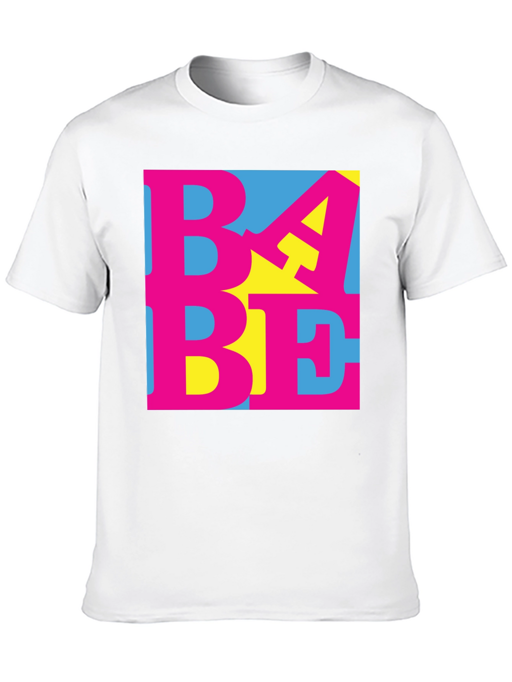BA BE Graphic Tee - Bold Retro Design