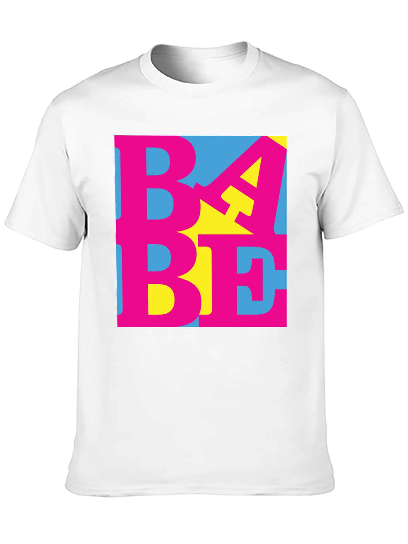BA BE Graphic Tee - Bold Retro Design
