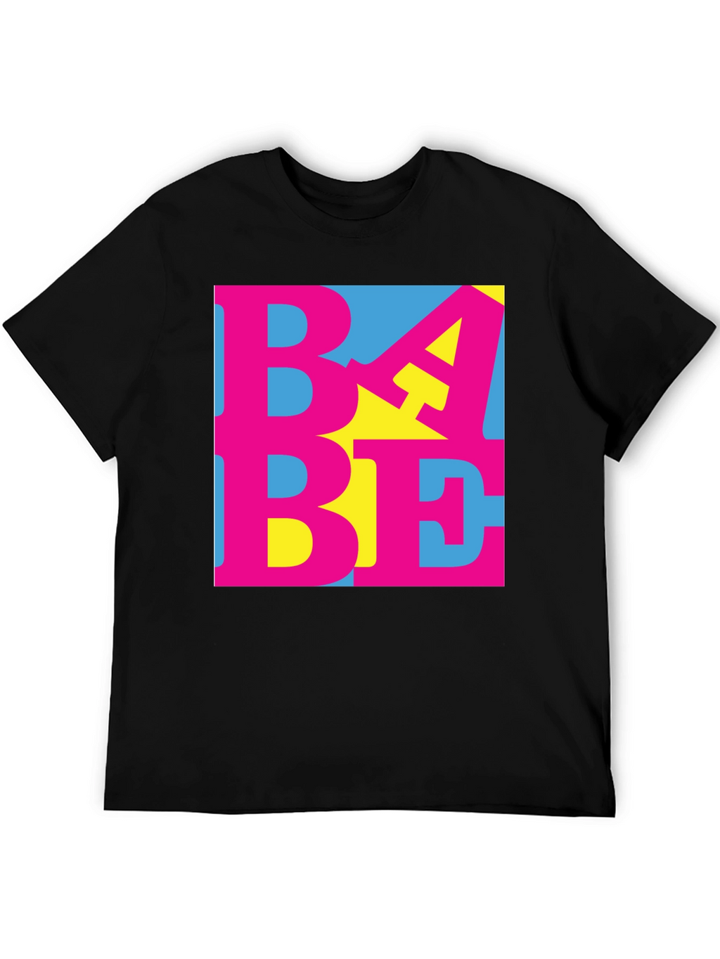 BA BE Graphic Tee - Bold Retro Design
