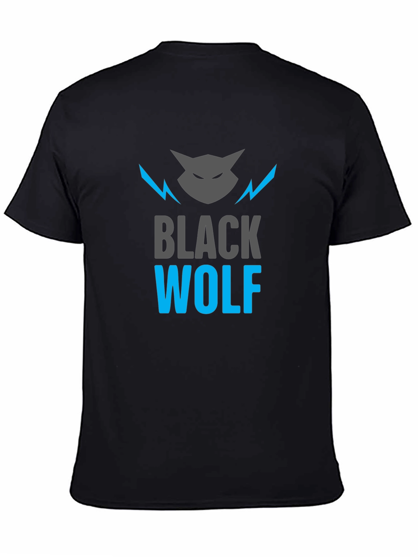 Black Wolf Graphic Tee - Cool Casual Style