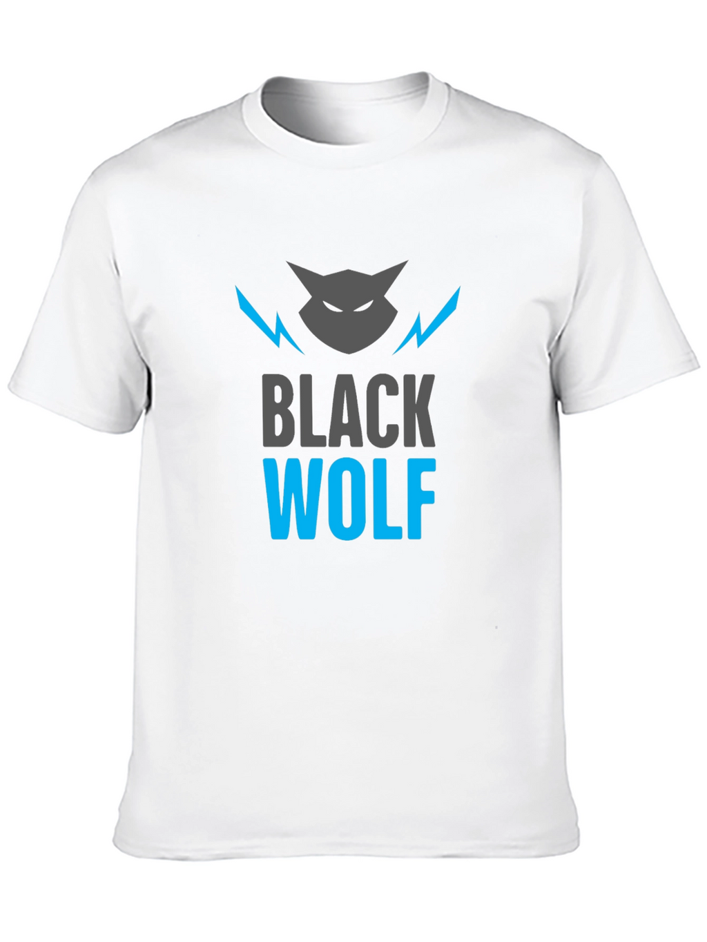 Black Wolf Graphic Tee - Cool Casual Style