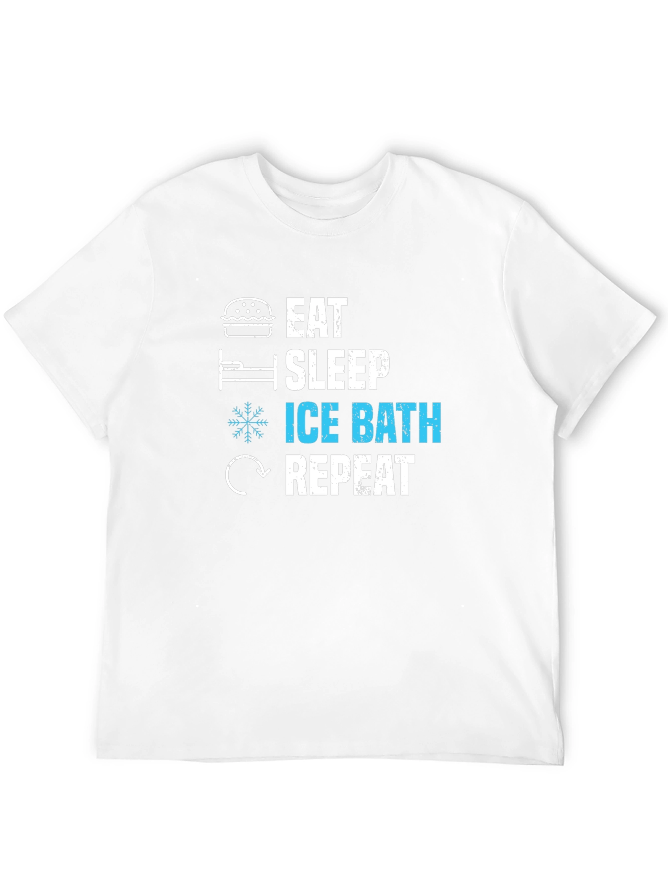 Eat Sleep Ice Bath Repeat T-Shirt