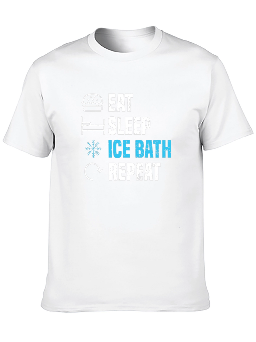 Eat Sleep Ice Bath Repeat T-Shirt