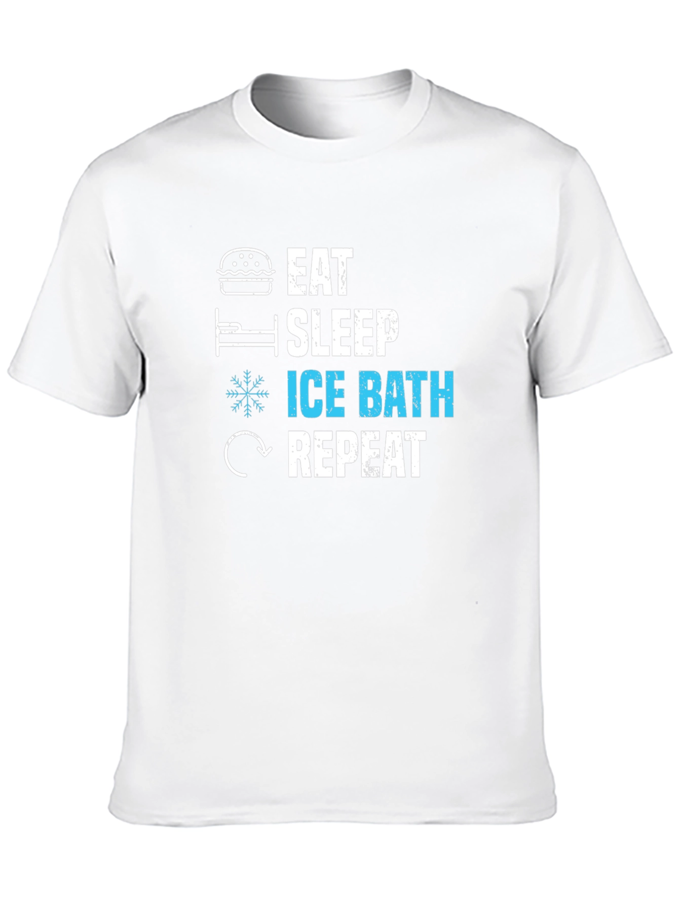 Eat Sleep Ice Bath Repeat T-Shirt