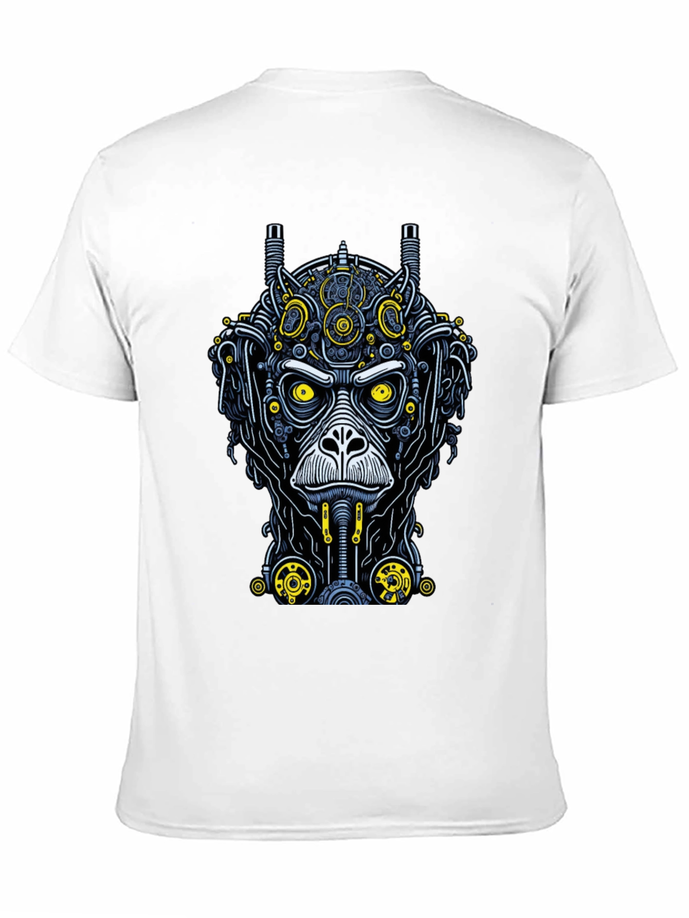 Steampunk Monkey Graphic Tee - Unique Design