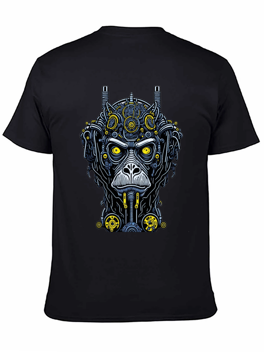 Steampunk Monkey Graphic Tee - Unique Design