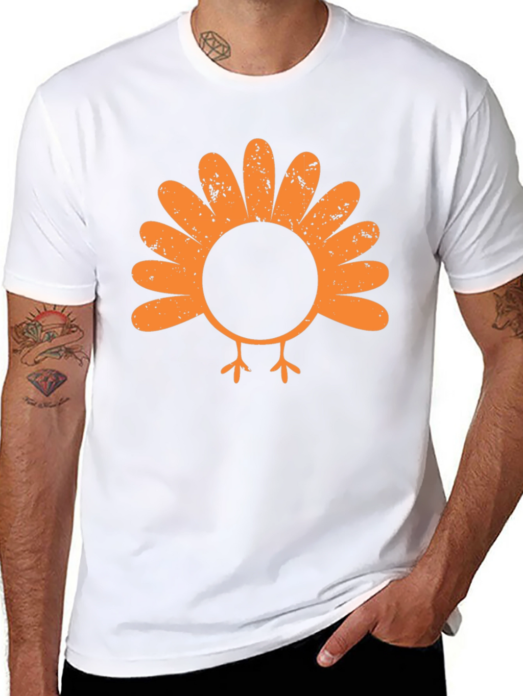 Turkey Graphic Tee - Thanksgiving T-Shirt