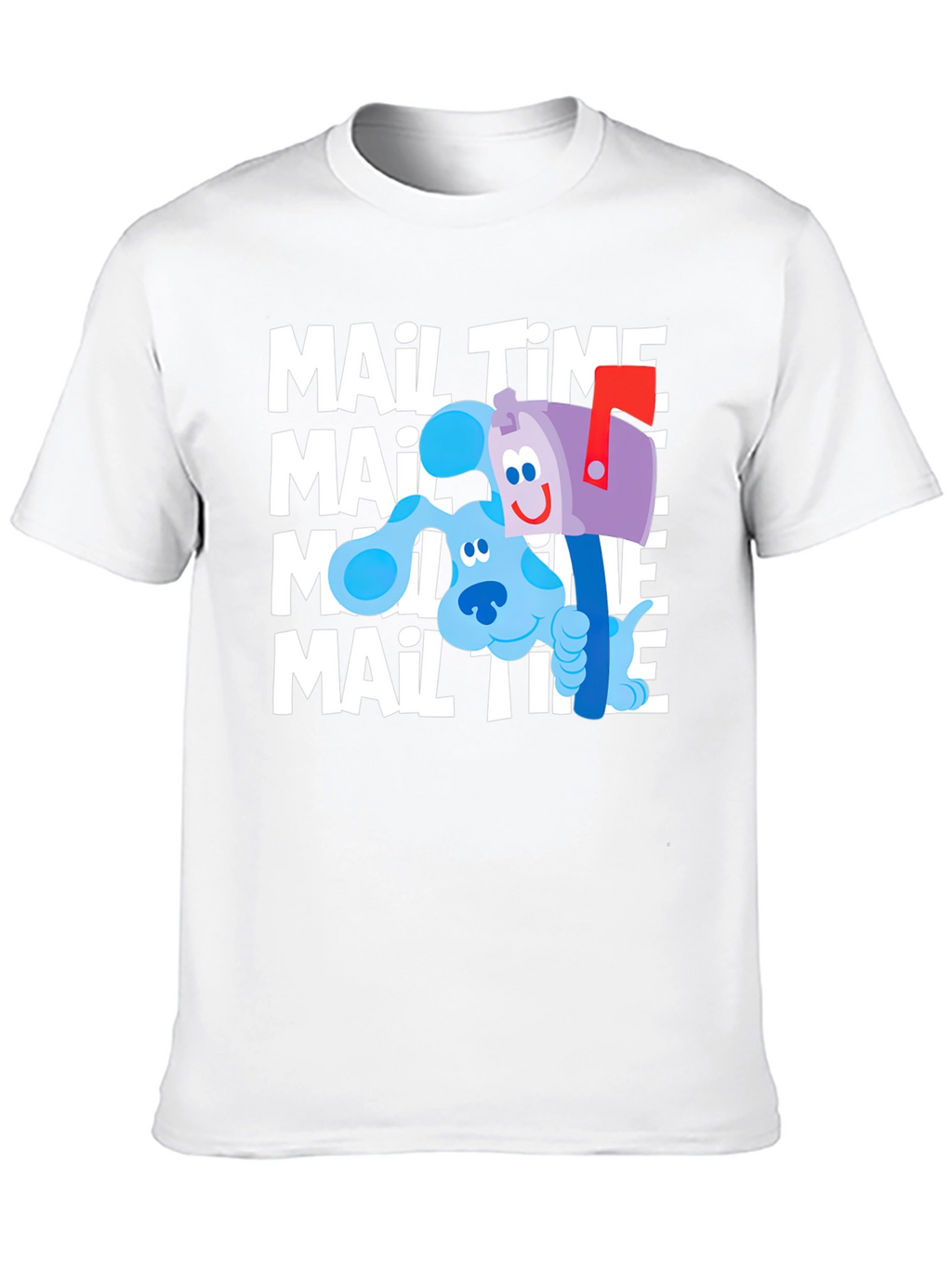 Blues Clues Mail Time Black T-Shirt