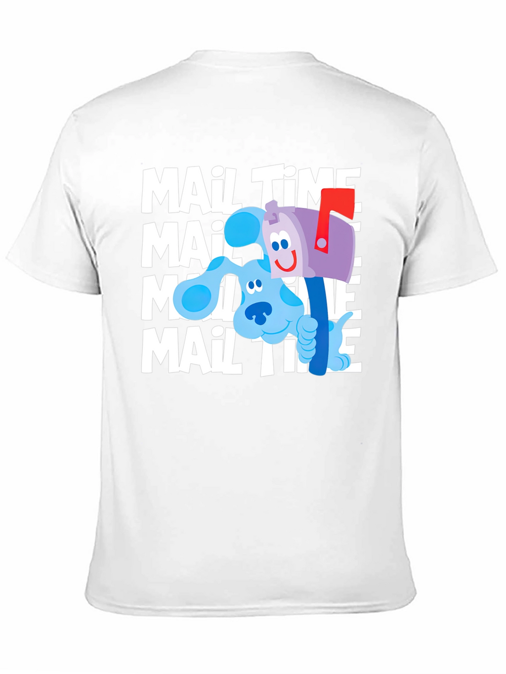 Blues Clues Mail Time Black T-Shirt