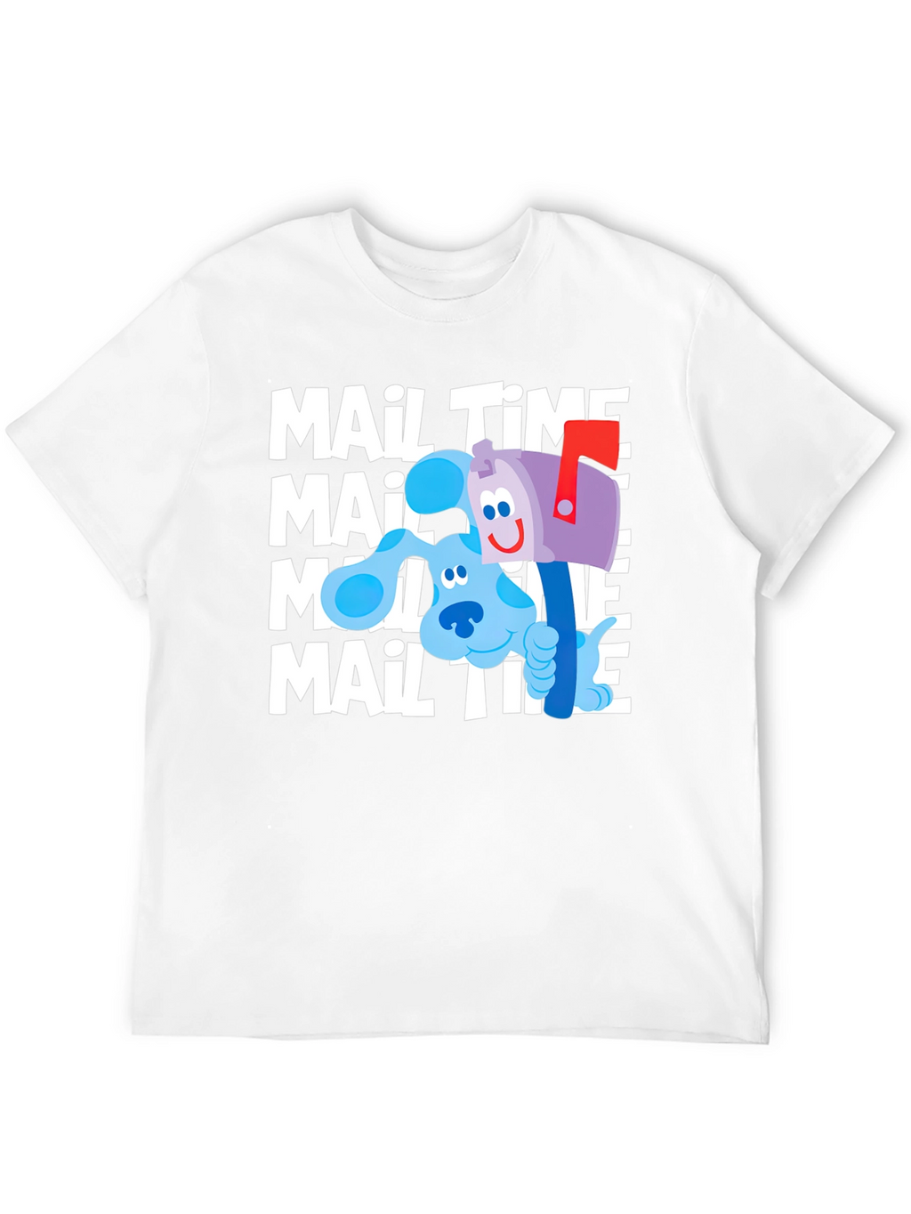 Blues Clues Mail Time Black T-Shirt