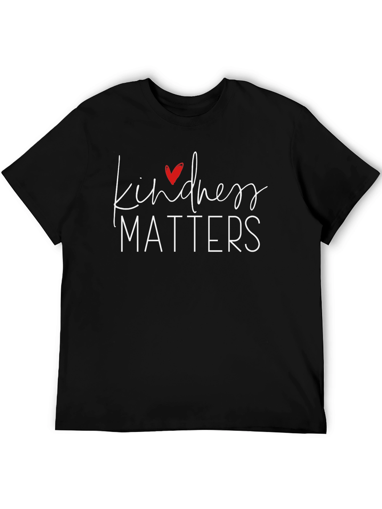 Kindness Matters Black T-Shirt