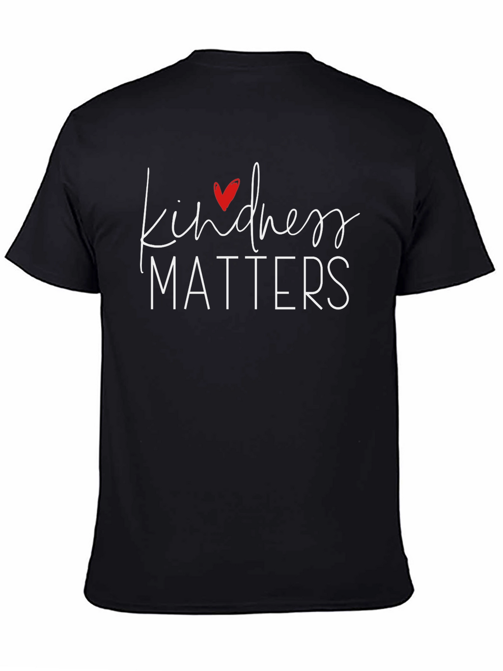 Kindness Matters Black T-Shirt