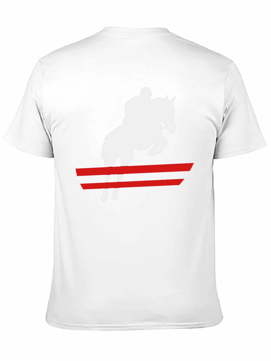 Equestrian Rider T-Shirt: Horse Jumping Graphic Tee