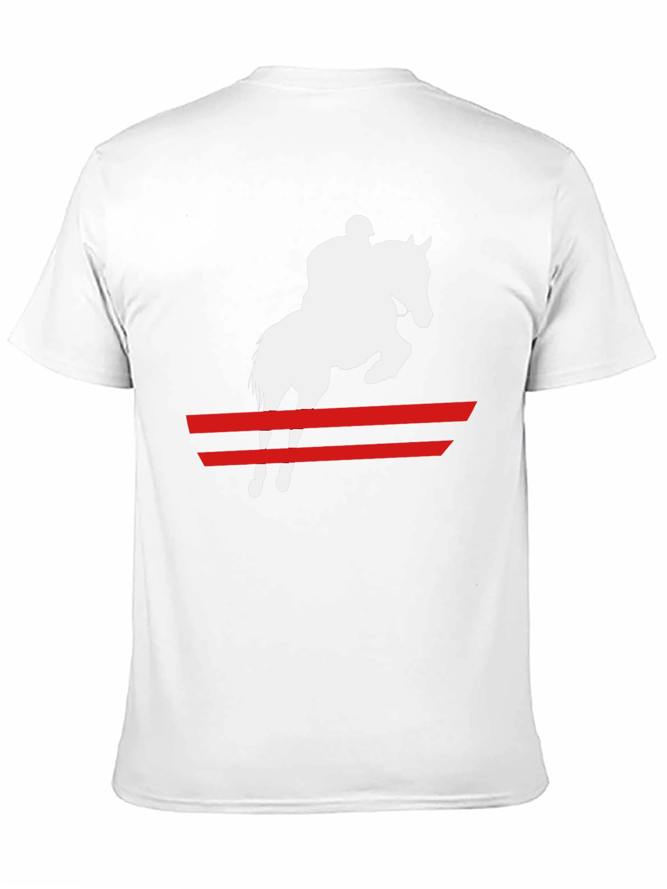 Equestrian Rider T-Shirt: Horse Jumping Graphic Tee